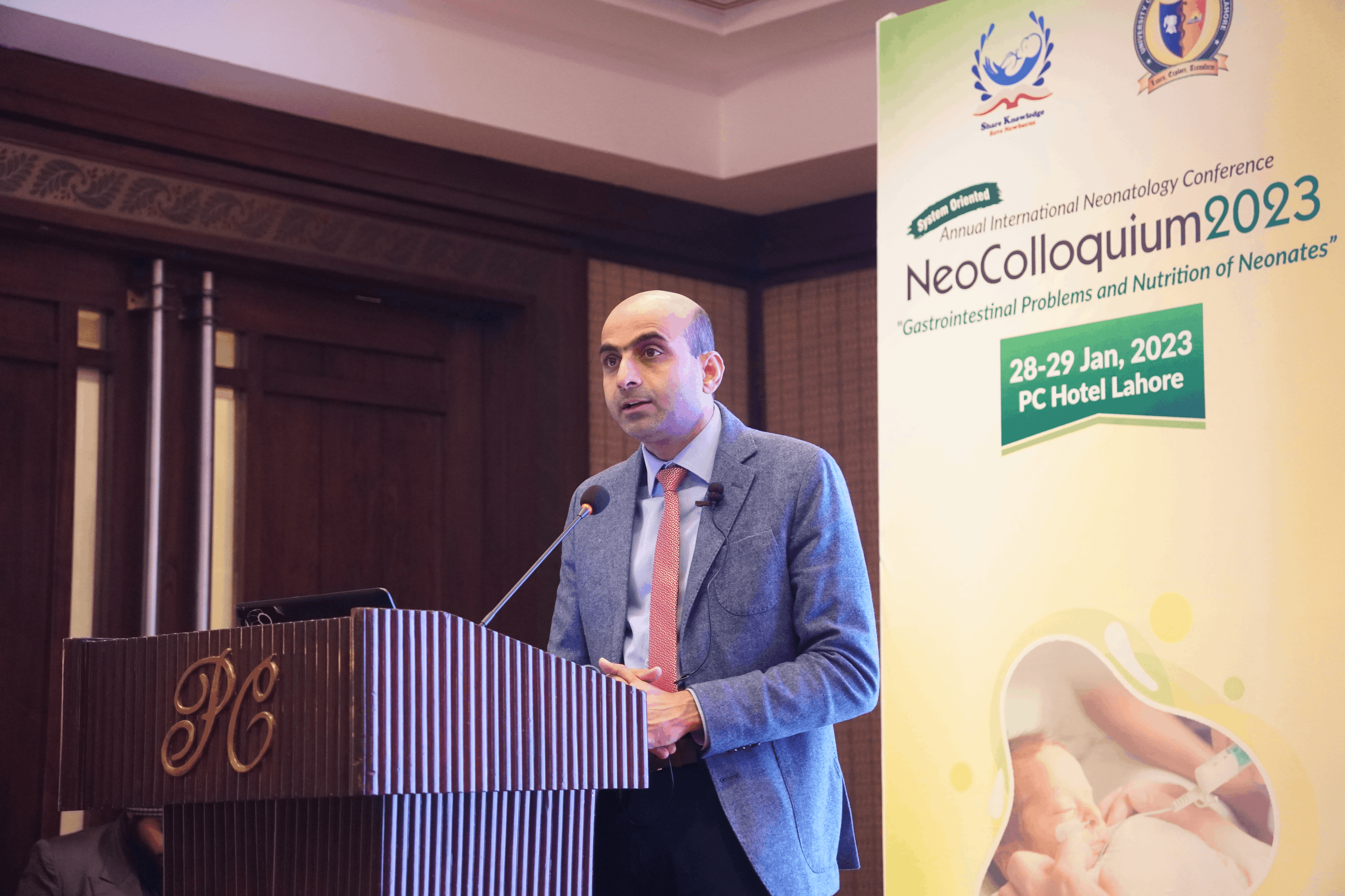 Dr. Yasser Masood at seminar